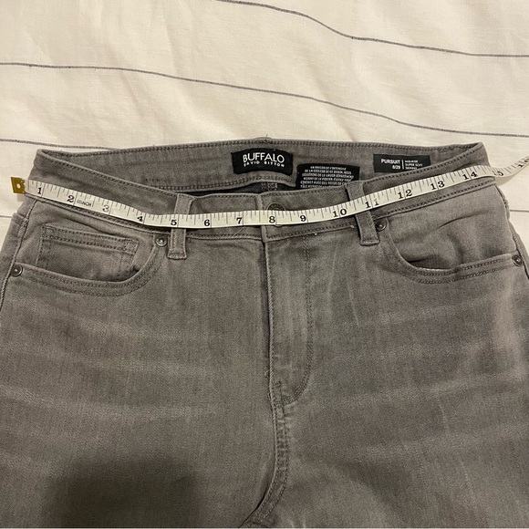 Buffalo David Bitton Pursuit Gray Skinny Super Soft Mid Rise Jeans size 29 - Picture 8 of 9